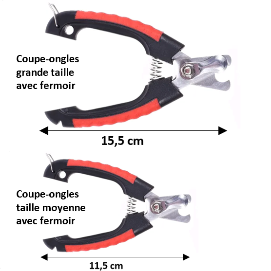 Coupe ongles professionnel pour chiens et chats PETS, lame en acier inoxydable arrondi pour une coupe sans douleur régulière et propre. Repose patte pour que votre animal ne bouge pas lors de la coupe. Fermoir pour ranger votre outil en toute sécurité . Toilettage, économie , vétérinaire beauté . Poignée ergonomique et confortable . Cadeau IDEAL !!