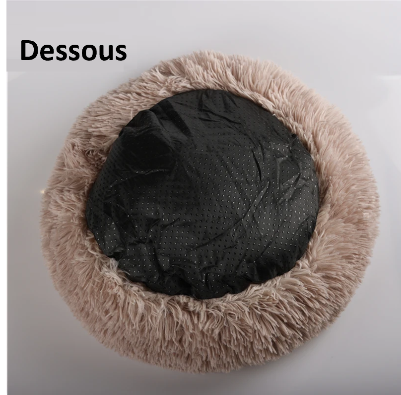 Coussin peluche moelleux, confortable élégant bord surélevé. Grande variété des modèles, lessivable : lavable en machine. 20 COLORIS 8 TAILLES Diamètre 30 cm, 40 cm, 50 cm, 60 cm, 70 cm, 80 cm, 90 cm, 100 cm ! 1 METRE de diamètre ! pour des chiens jusqu'à 40 kg. rembourré en fibre polaire Vue du dessus