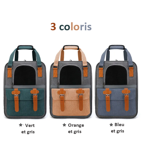 3 couleurs coloris sac de transport chien chat chiot  confortable sécurité design joli, pratique , élégant  et stylé, léger, qualité OXFORD, imperméable , facile à ranger .ORANGE , BLEU ou VERT gamme de 3 couleurs